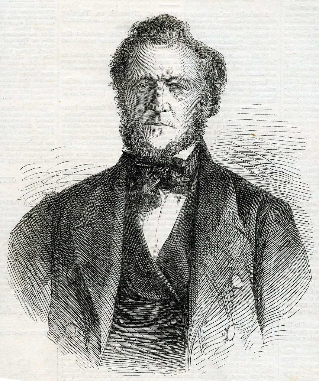 Portrét Brighama Younga, 1861 od English School