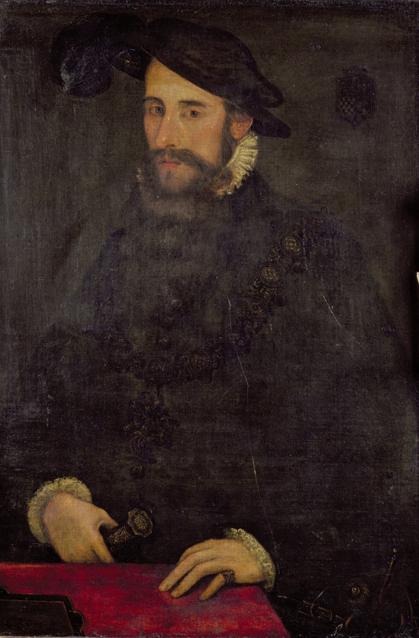 Portrét Edwarda Seymoura, vévody ze Somersetu a lorda protektora (cca 1500-52) od English School