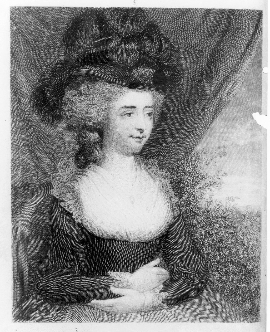Hospoda Portrét Fanny Burney (Madame d