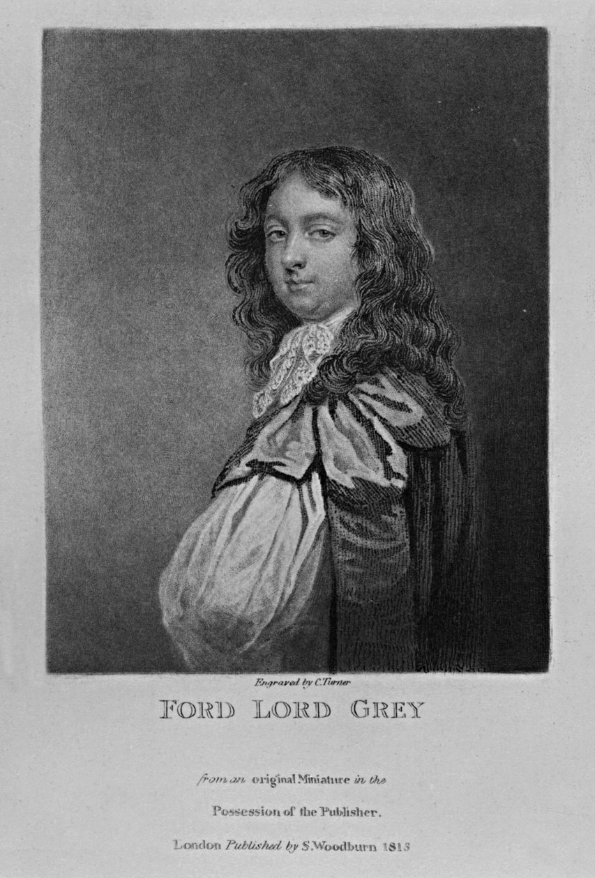 Portrét Forda, lorda Greye z Warke, z „Postavy slavné v britské historii“, od Richarda Earloma a Charlese Turnera, 1815 od English School