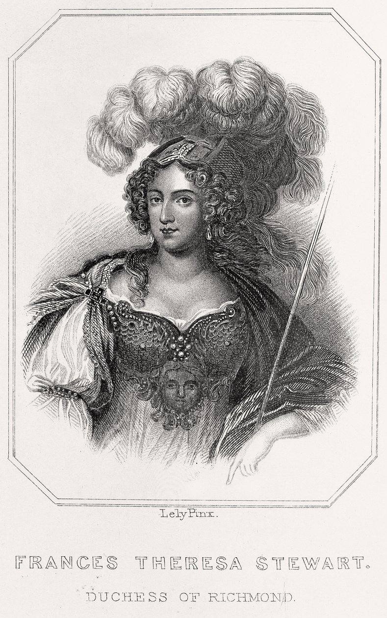 Portrét Frances Theresy Stewartové od English School