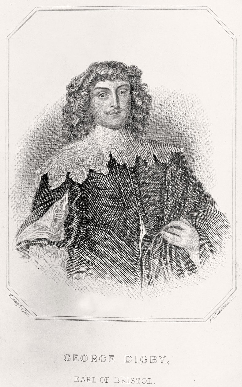 Portrét George Digbyho, hraběte z Bristolu, 1835 od English School