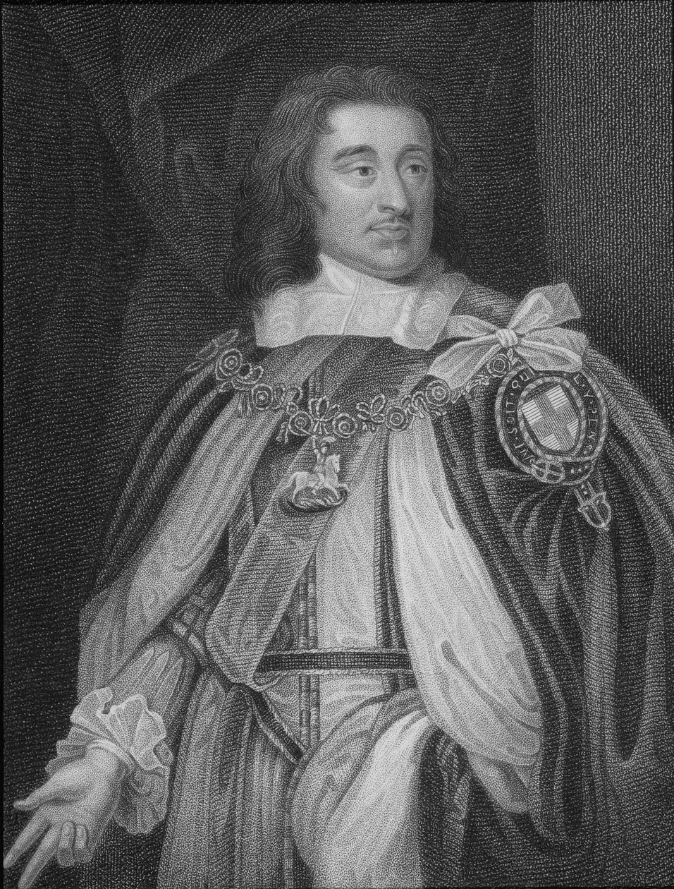 Portrét George Moncka (1608-70), z 