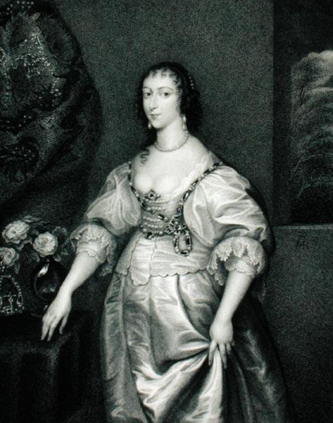 Portrét Henrietty Marie (1609-69) z 