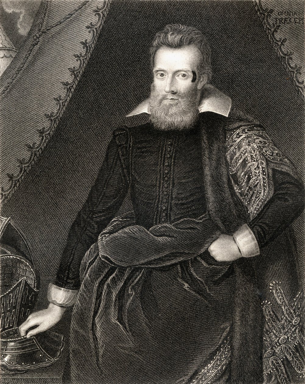 Portrét Henryho Danverse, hraběte z Danby, z knihy Lodges British Portraits, 1823 od English School