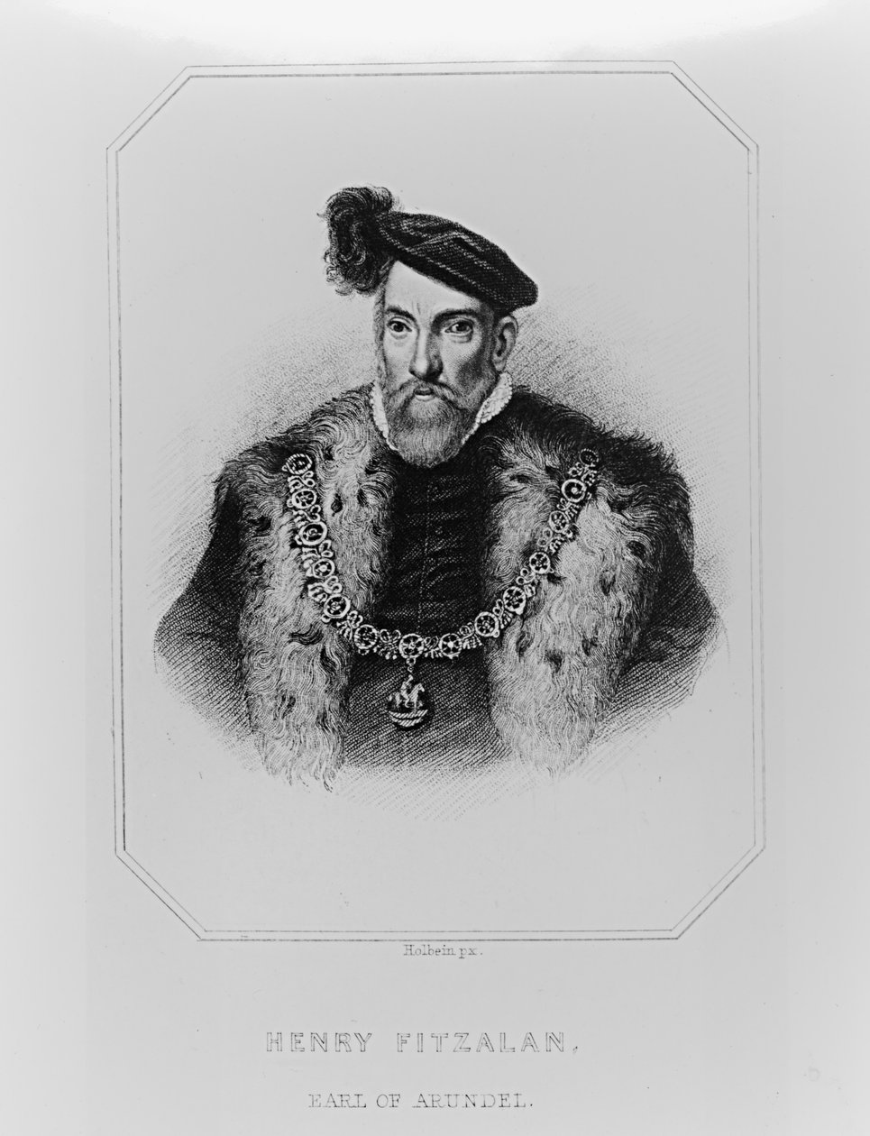 Portrét Henryho Fitzalan, 12. hrabě z Arundel (asi 1512-1580) z 