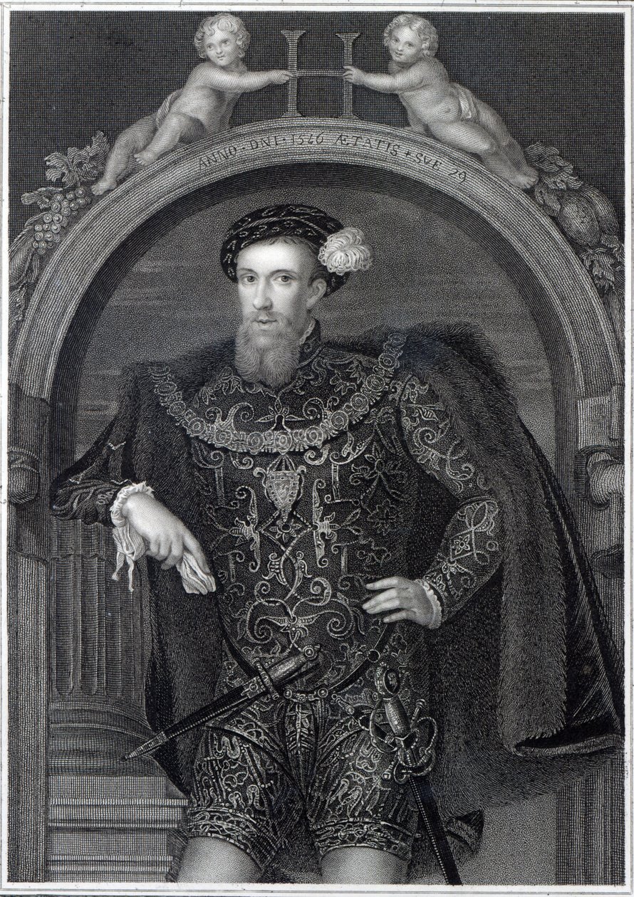 Portrét Henryho Howarda (1517-47) hrabě ze Surrey, z 