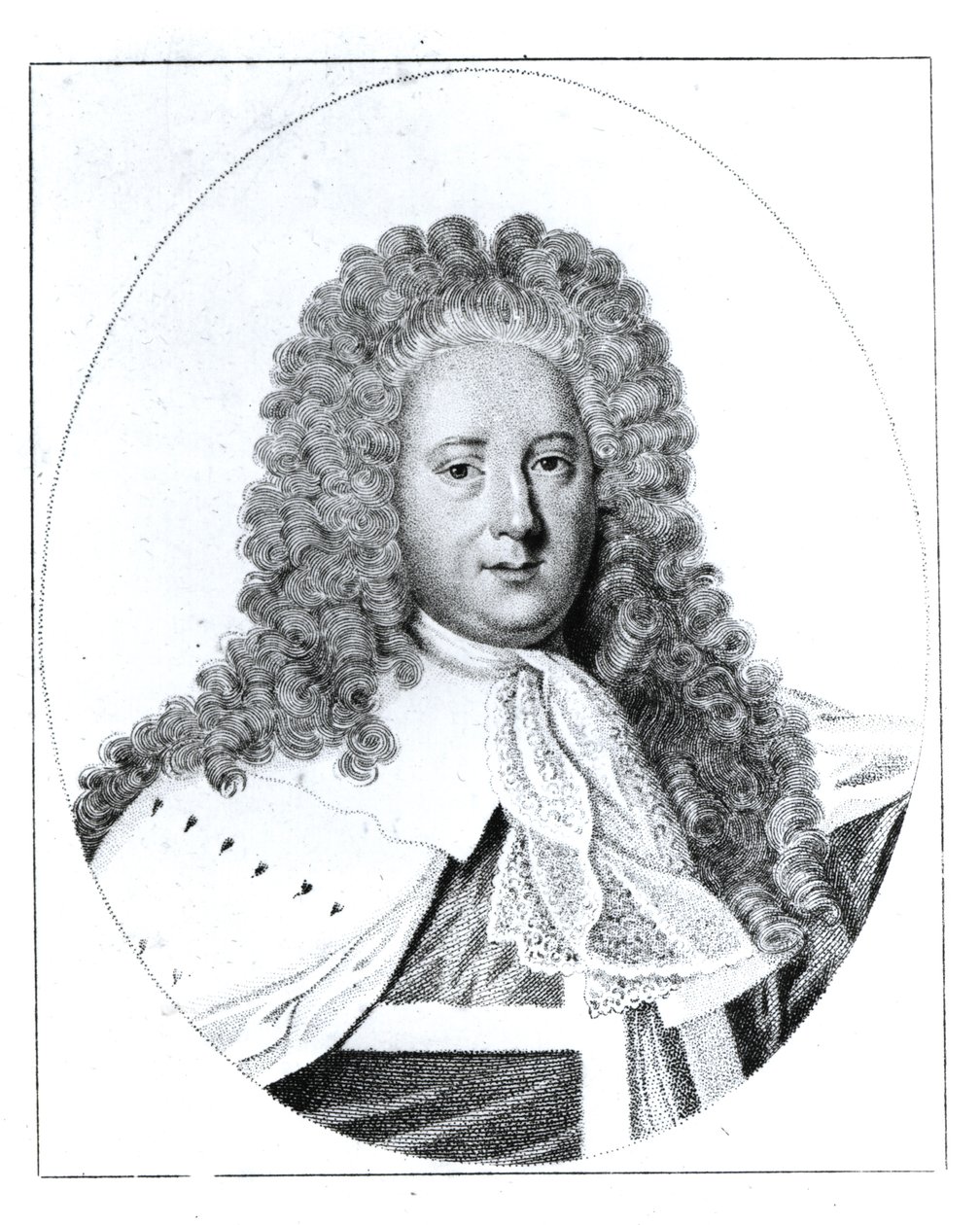 Portrét Henry St. John (1678-1751) 1. vikomt Bolingbroke od English School