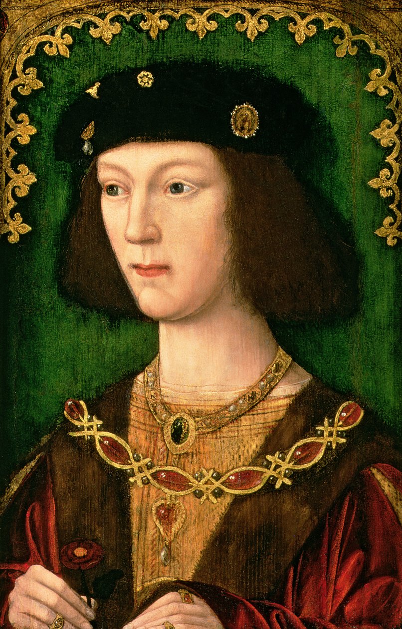 Portrét Jindřicha VIII. (1491-1547), kolem roku 1509 od English School