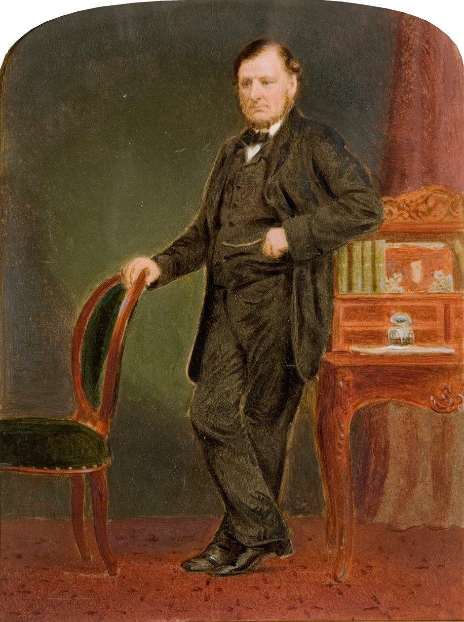 Portrét Johna Abbota Esq. od English School