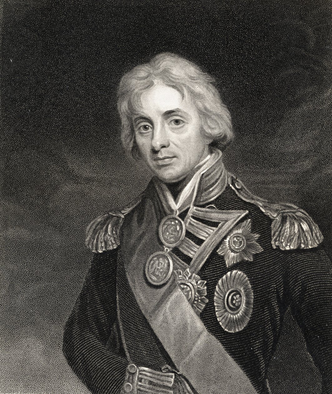 Portrét lorda Horatio Nelson (1758-1805) od English School