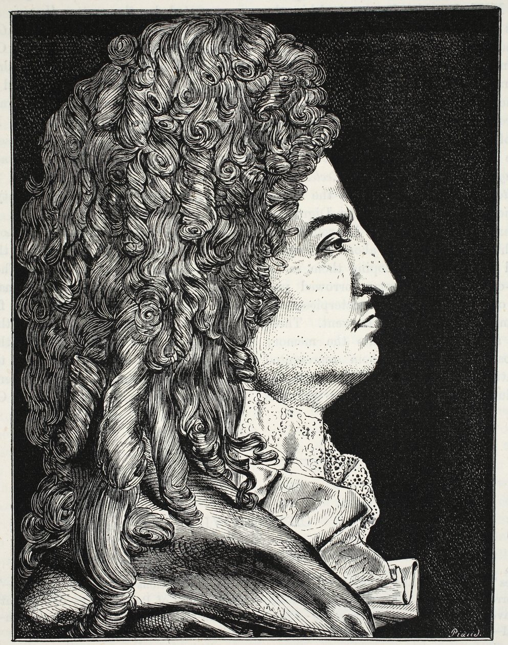 Portrét Ludvíka XIV od English School