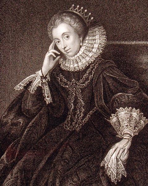 Portrét Lucy Harringtonové, hraběnky z Bedfordu (asi 1581-1627), z filmu „Lodge