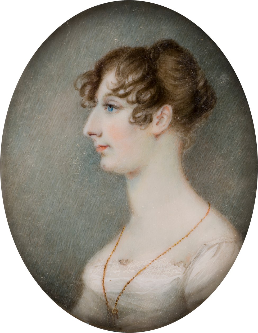 Portrét Lucy, Hon Mrs Whitmore, později Lady Lucy Whitmore (1792-1840), kolem 1810-40 (olej na plátně) od English School