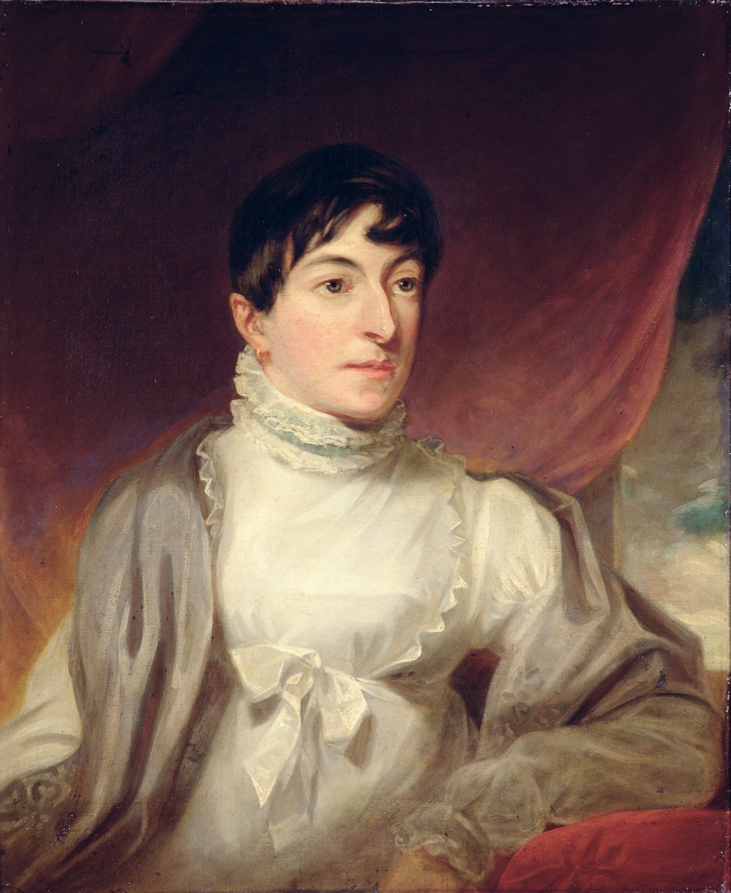 Portrét Mary Oliver Gascoigne, kolem roku 1815 (olej na plátně) od English School