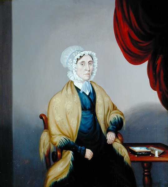 Portrét paní Elizabeth Whitelyové (olej na plátně) (pár viz 140068) od English School