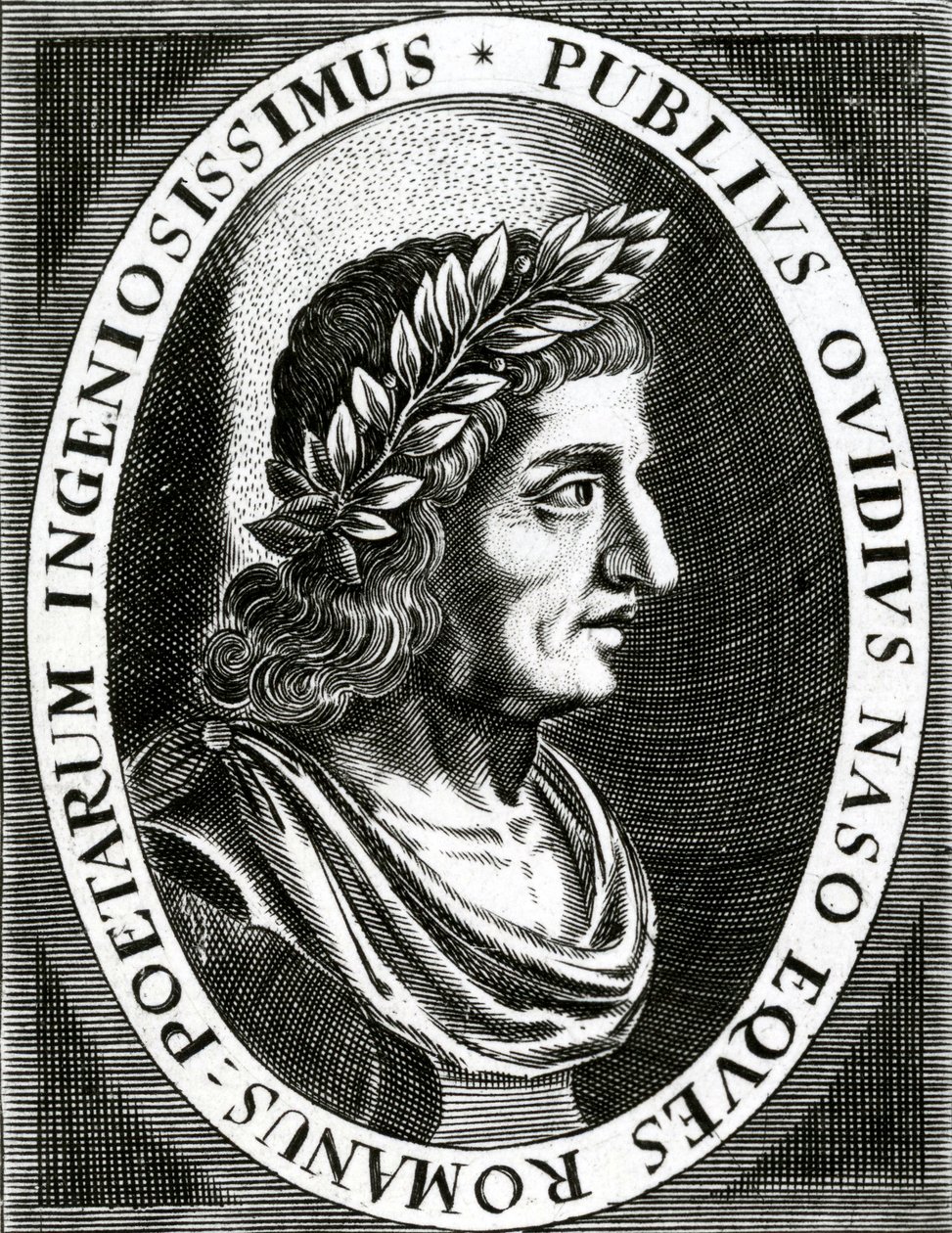 Portrét Ovidia, 1639 od English School