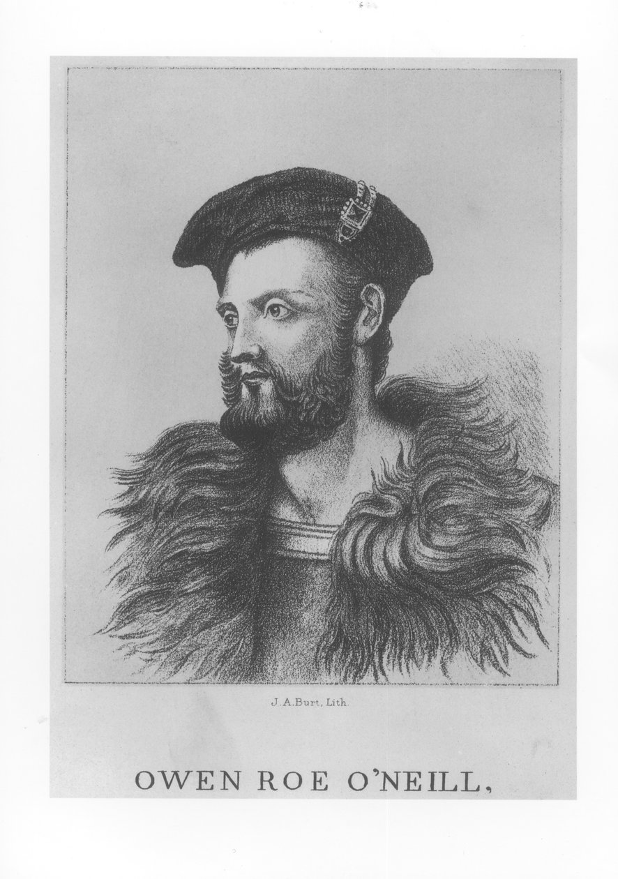 Portrét Owena Roe ONeilla (1590-1649) od English School