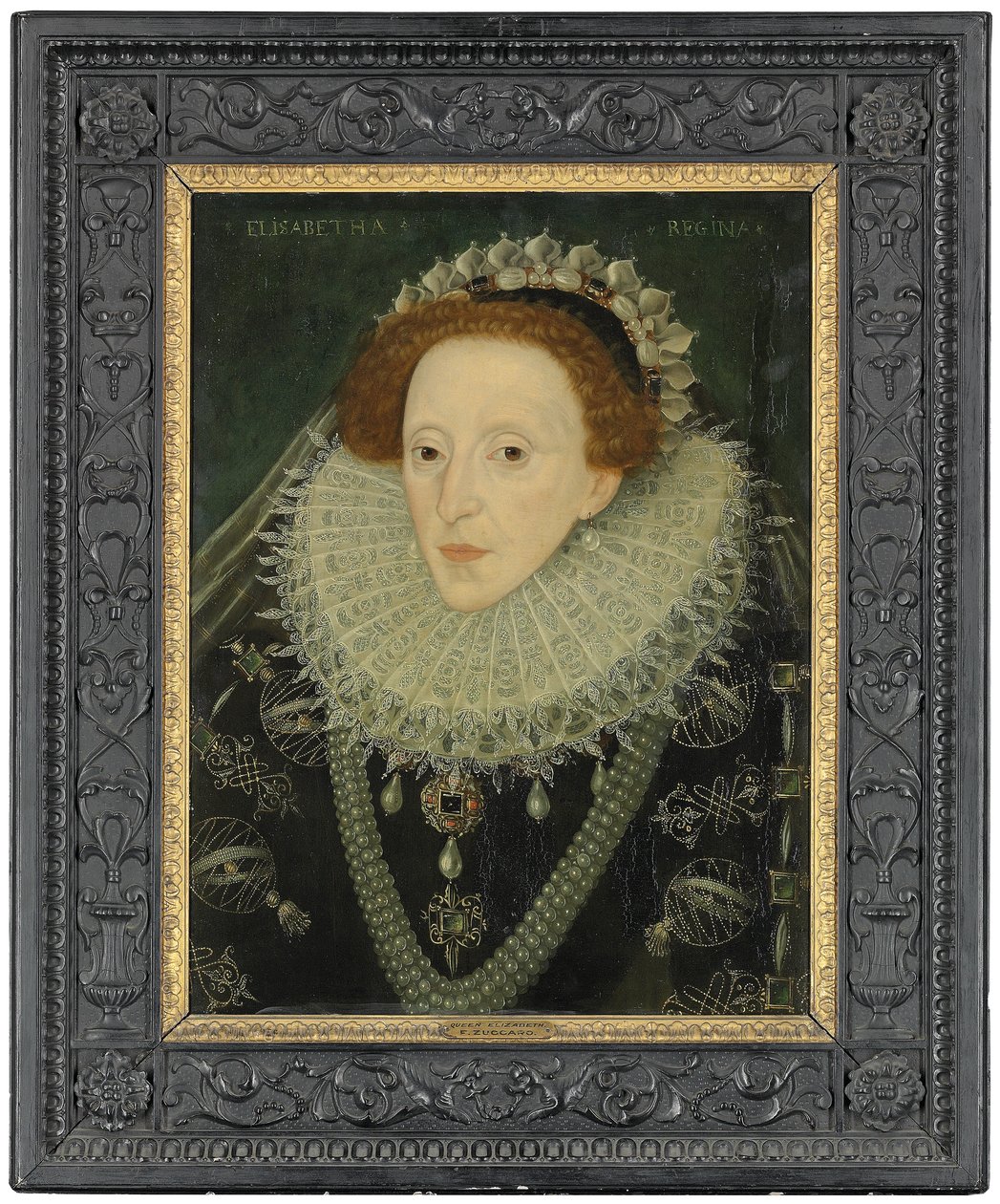 Portrét královny Alžběty I., kolem roku 1580 od English School