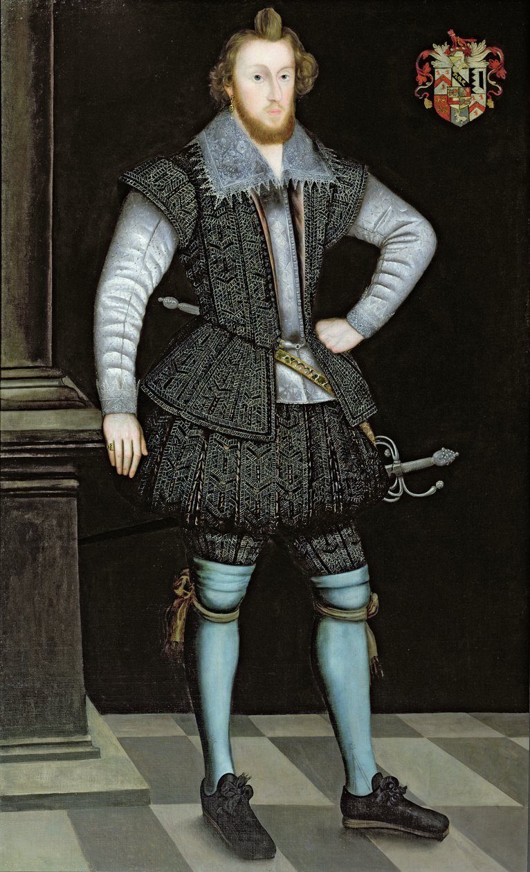 Portrét sira Edwarda Foxe z Gwrrnego od English School
