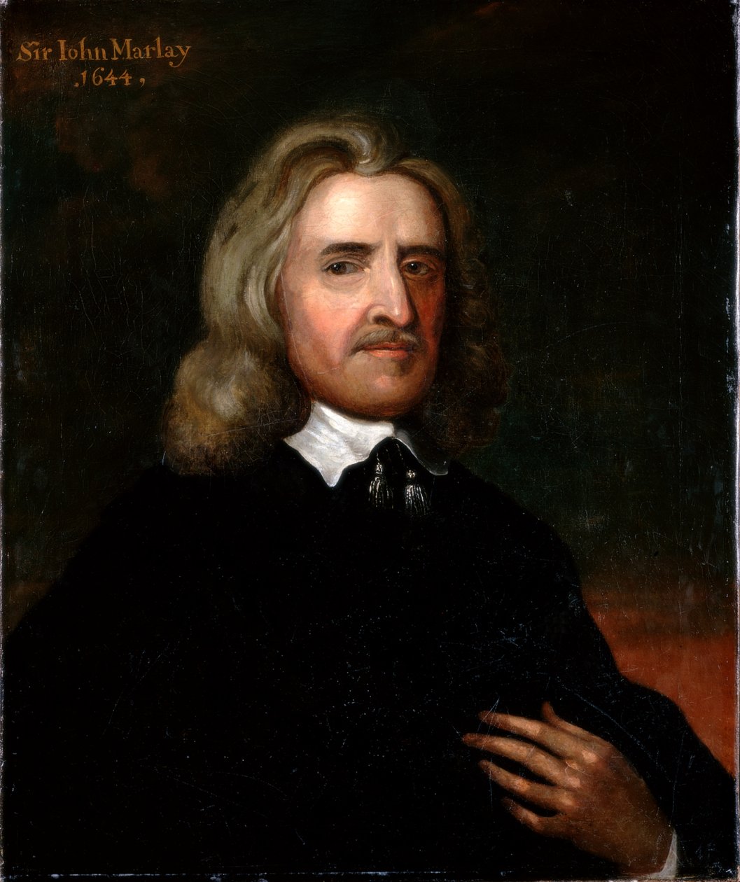 Portrét sira Johna Marlaye, 1644 od English School