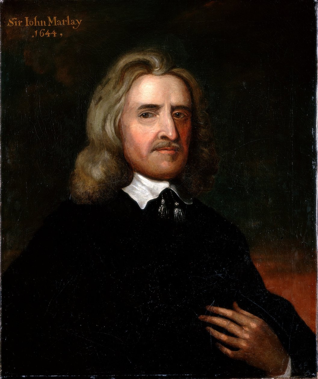 Portrét sira Johna Marlaye, 1644 od English School
