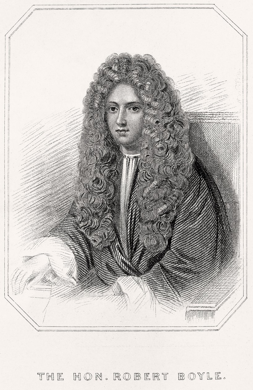 Portrét ctihodného Roberta Boylea, 1835 od English School