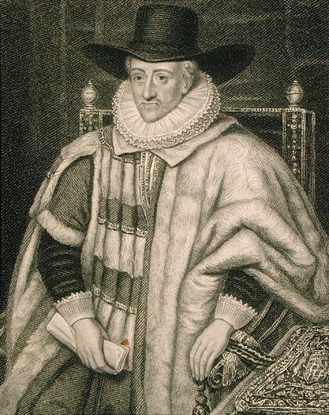 Portrét Thomase Egertona (asi 1540-1617), z filmu „Lodge