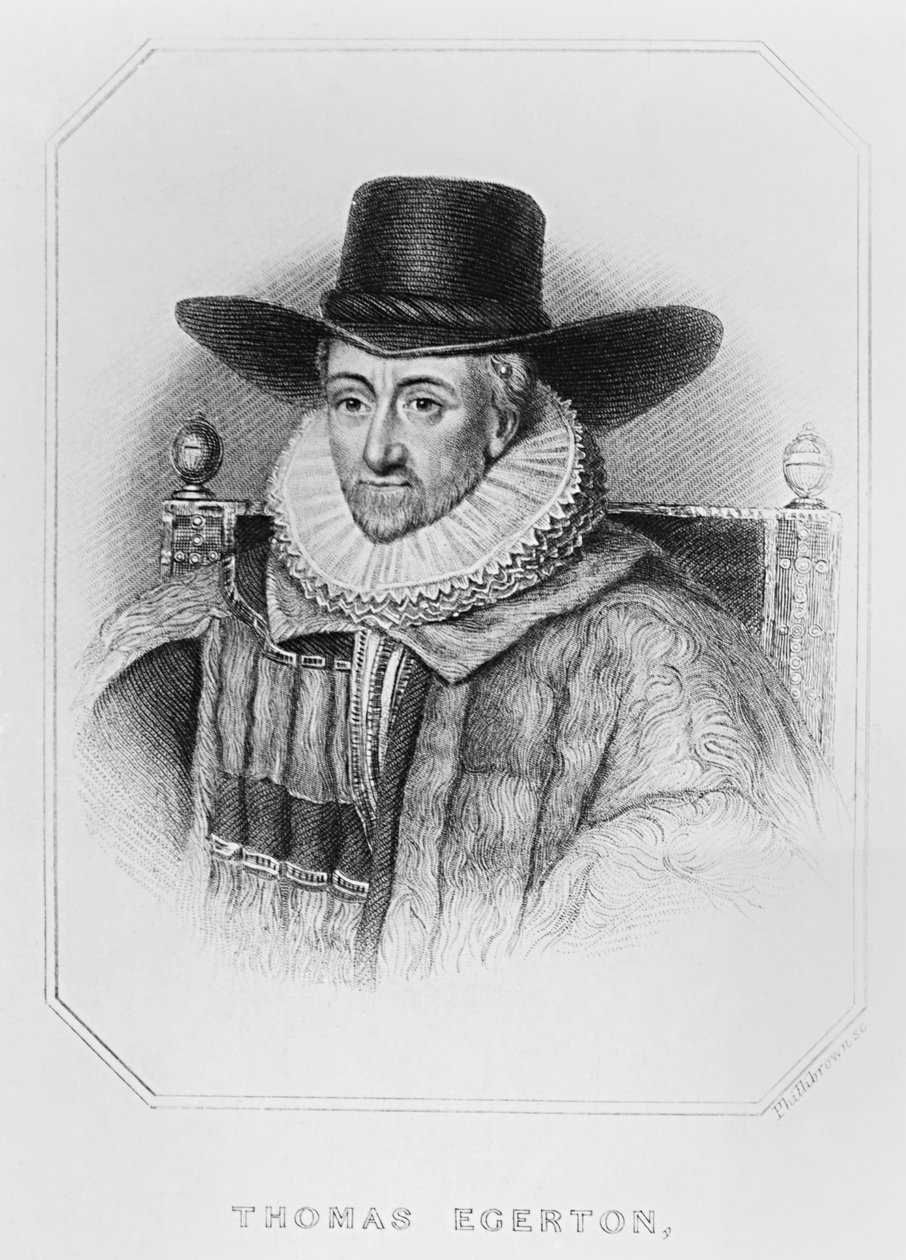 Portrét Thomase Egertona (asi 1540-1617) z 