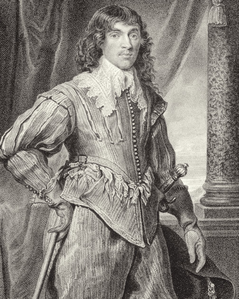 Portrét Williama Hamiltona, druhého vévody z Hamiltonu (1616-51), z „Lodge