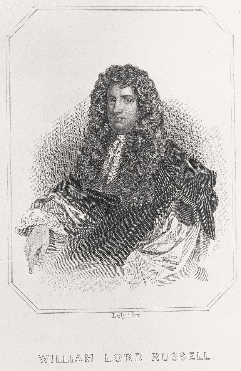 Portrét Williama Lorda Russella, 1835 od English School