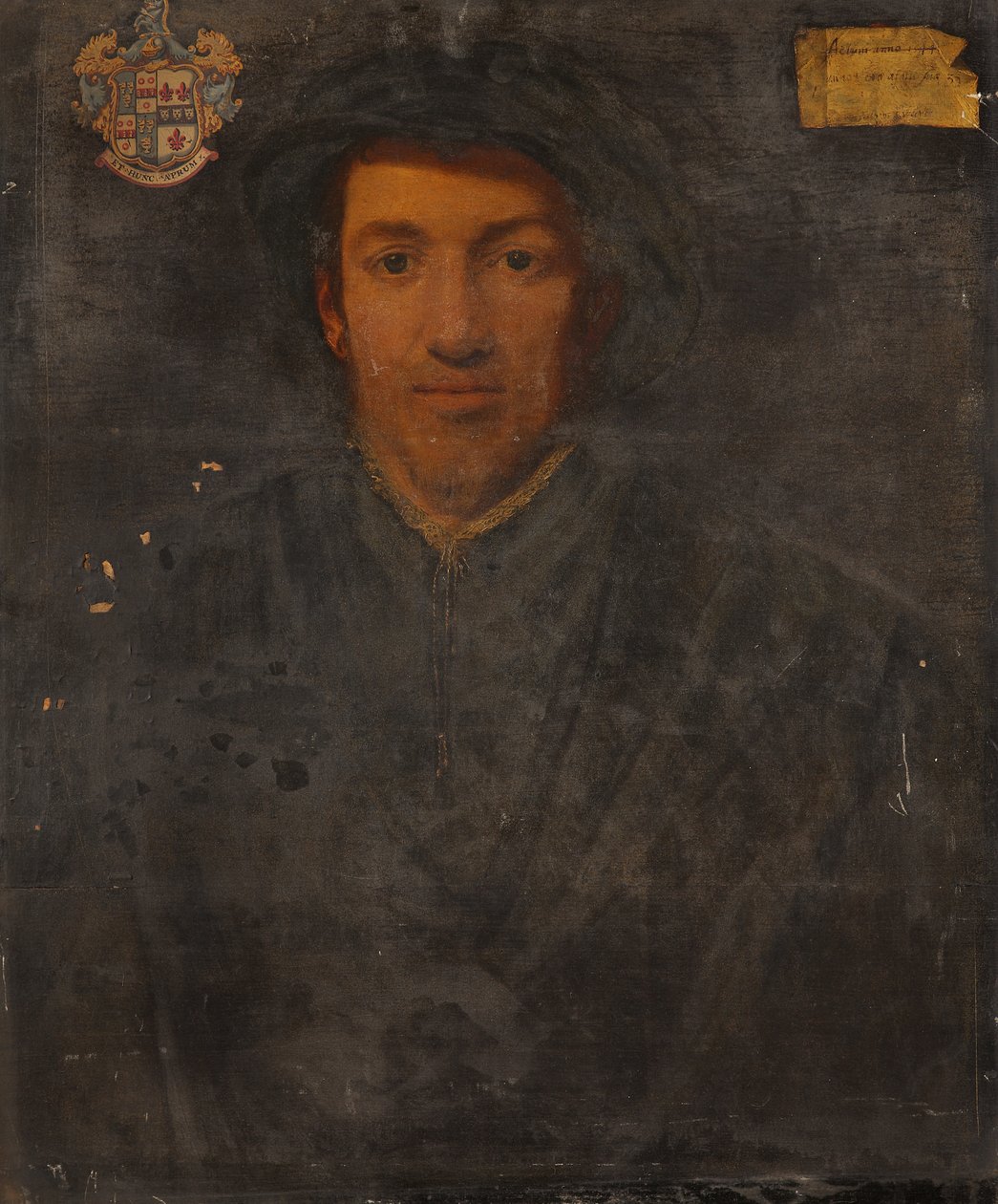 Portrét gentlemana, 1544 od English School