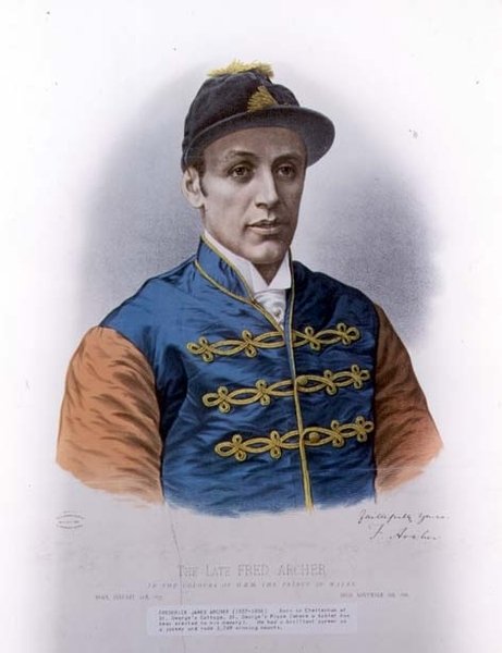 Portrét Freda Archera od English School