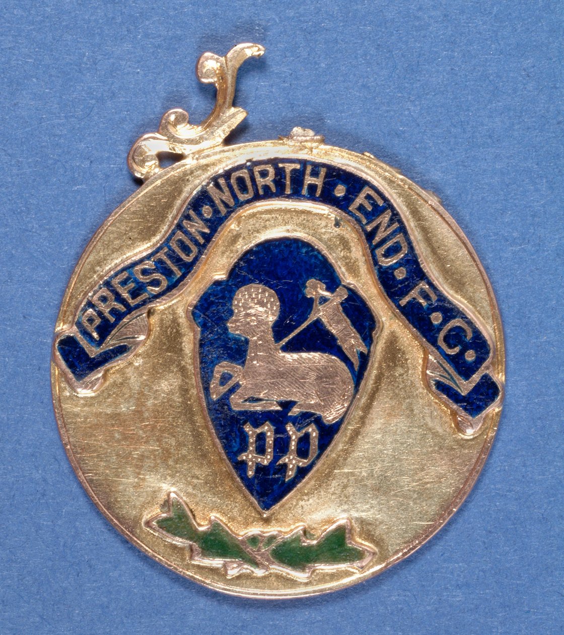 Preston North End Football Club Medal, 1897-98 (kov) (viz také 315001) od English School