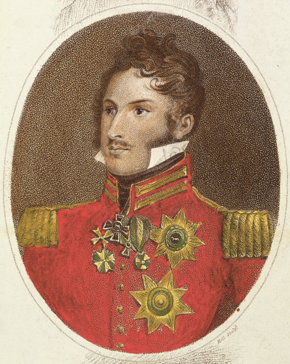 princ Leopold ze Saxe-Cobourg-Gotha (1790-1865) 1816 od English School