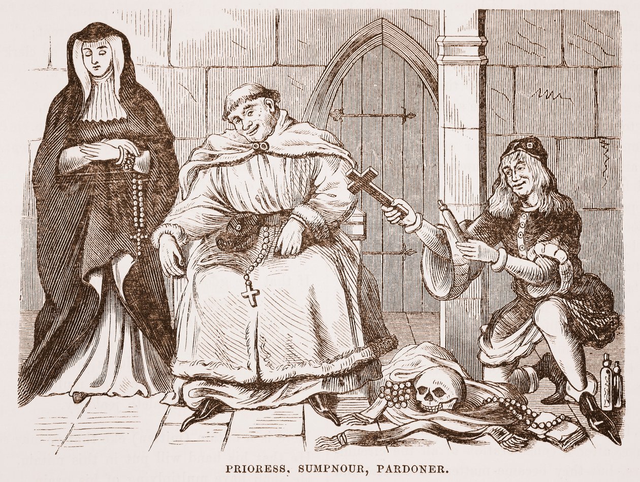 Převorka, Sumpnour, Pardoner od English School