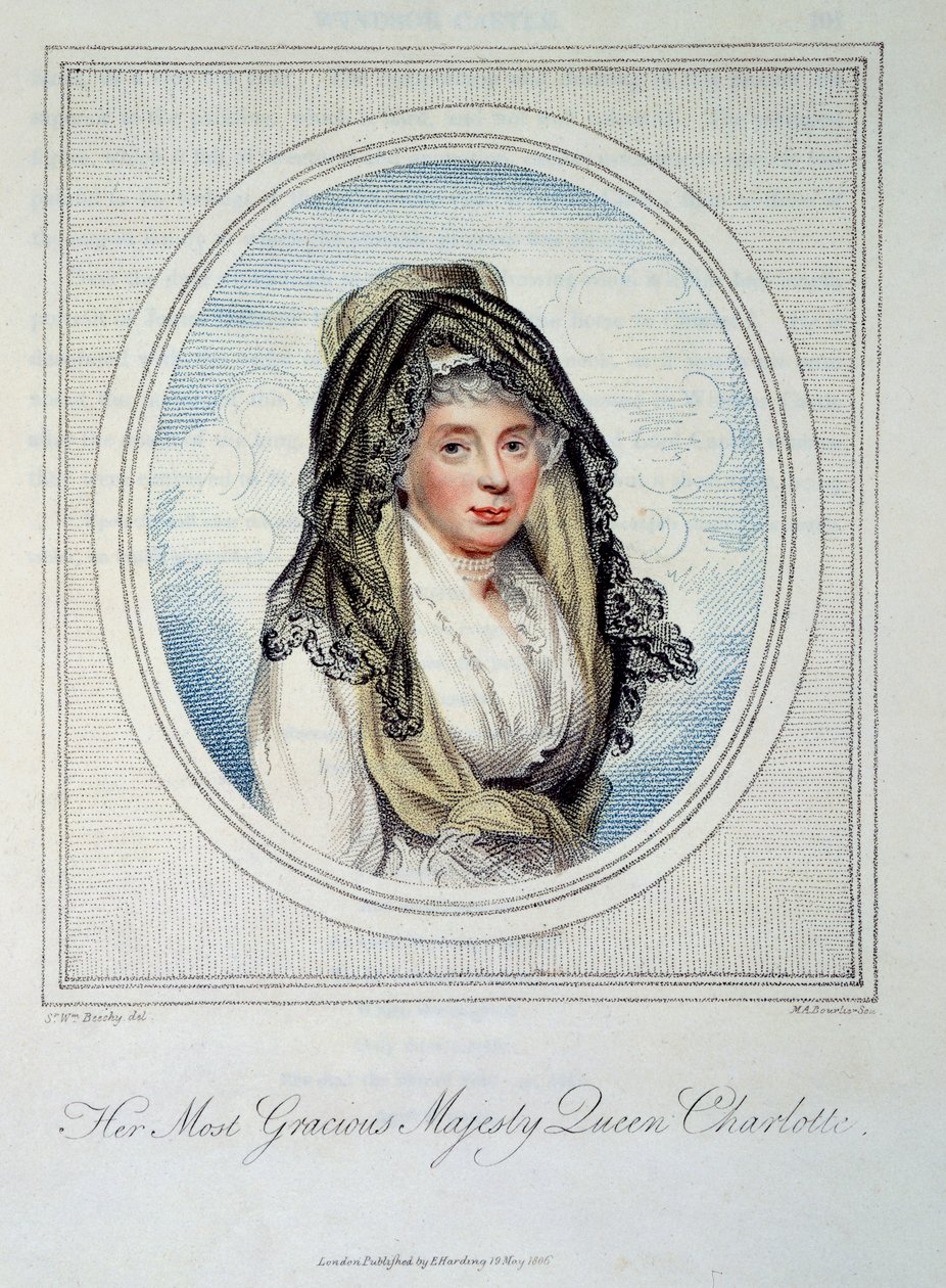 Královna Charlotte, 1806 od English School
