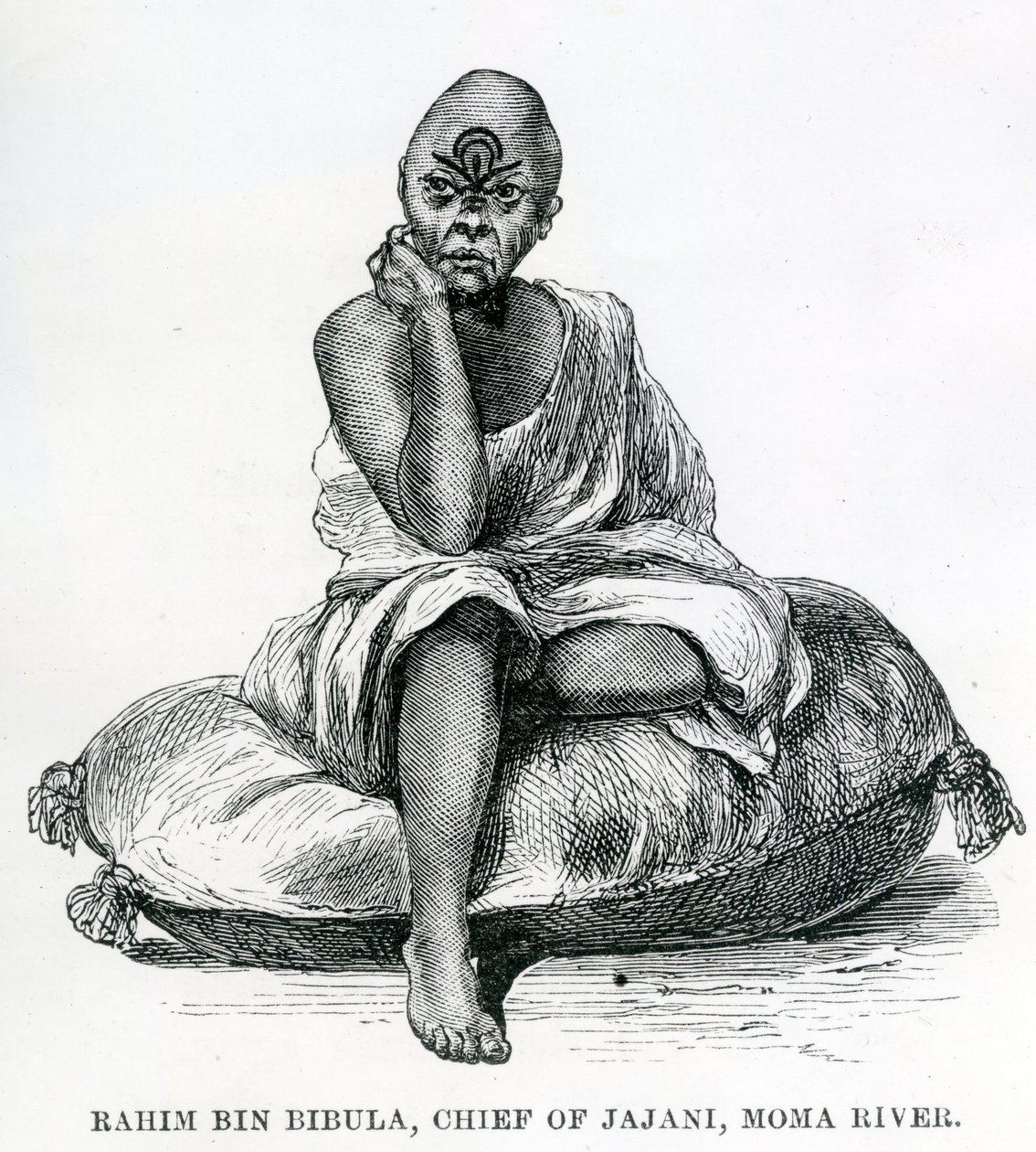 Rahim Bin Bibula, náčelník Jajani, řeky Moma od English School