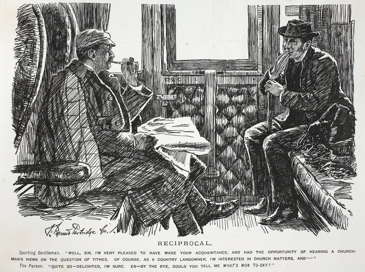 Reciproční, ilustrace z Punch od English School