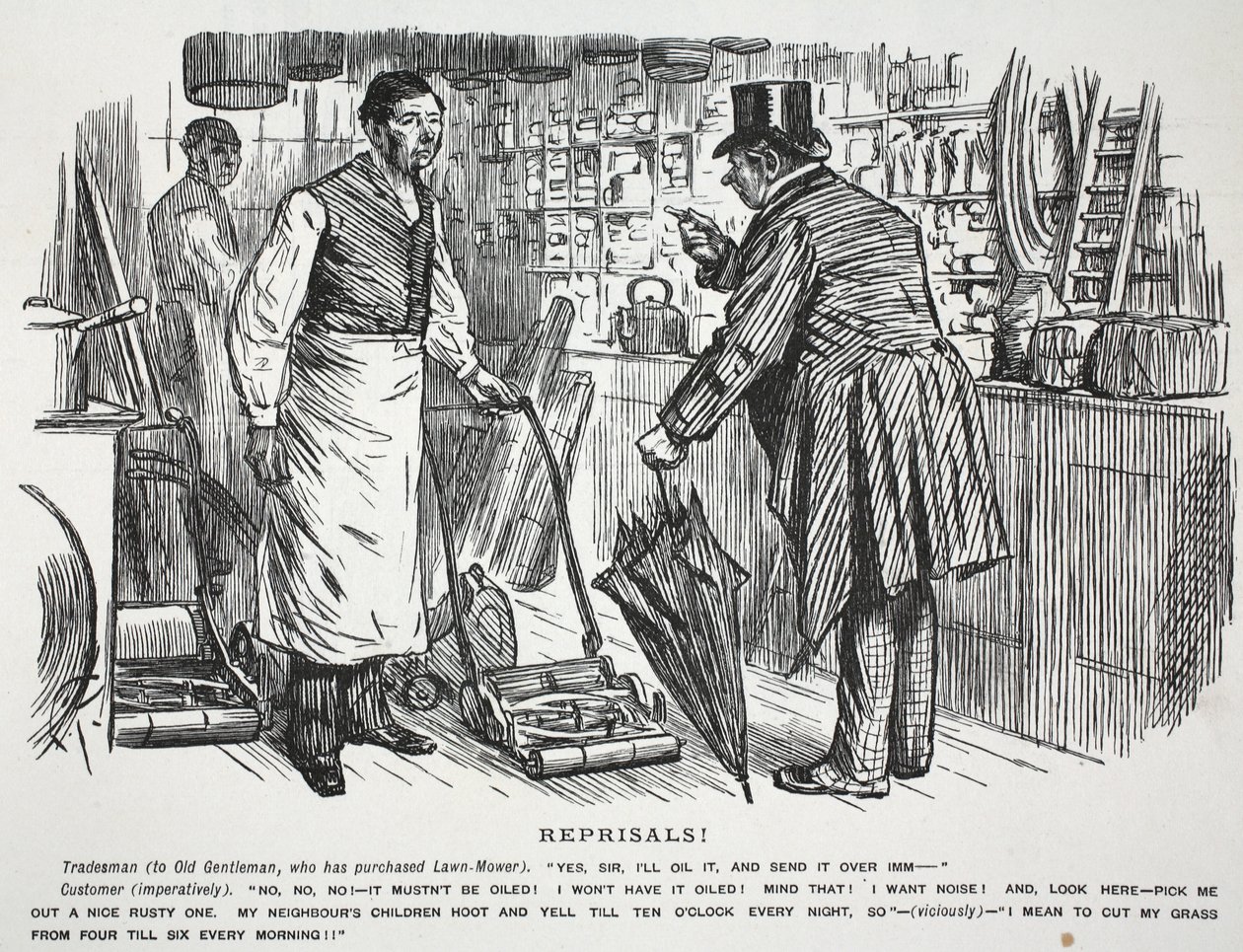 Reprisals!, ilustrace z Punch od English School