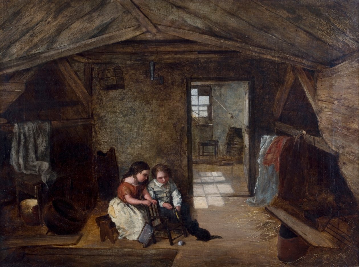 Reverend John Wesleys Study, Orphan House, Newcastle, 1856 od English School