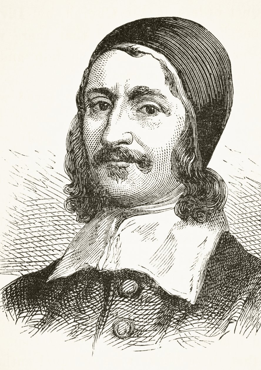 Richard Baxter, z „Národní a domácí historie Anglie“ od Williama Hickmana Smith Aubrey (1858-1916), vydaný v Londýně, kolem roku 1890 od English School