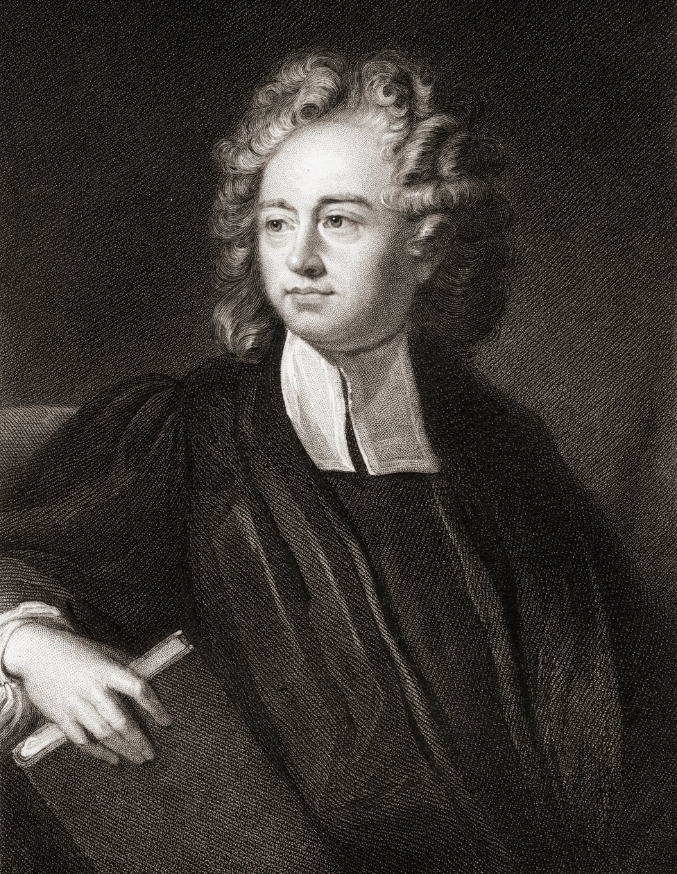 Richard Bentley (1662-1742) z Galerie obrazů, publikoval v roce 1833 od English School