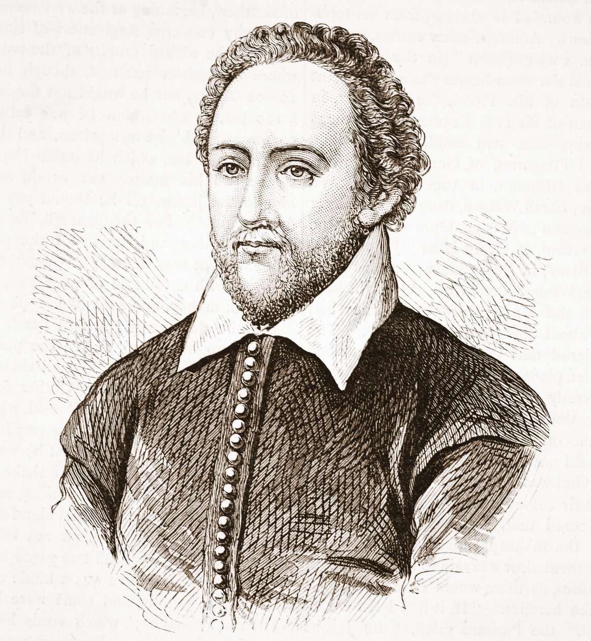 Richard Burbage, z původního portrétu v Dulwich College od English School