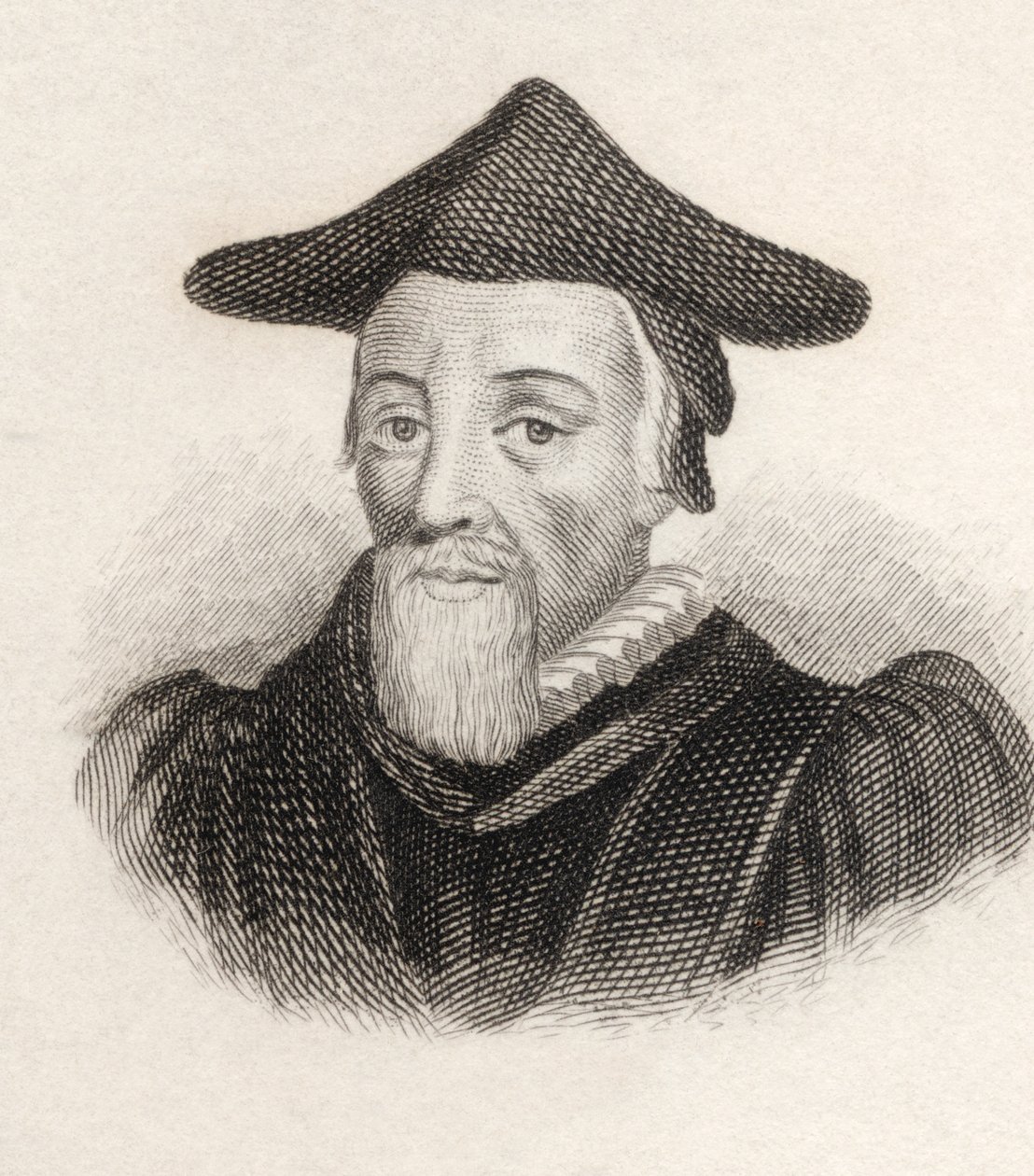 Richard Hooker z „Crabbes Historical Dictionary“, vydaného v roce 1825 od English School