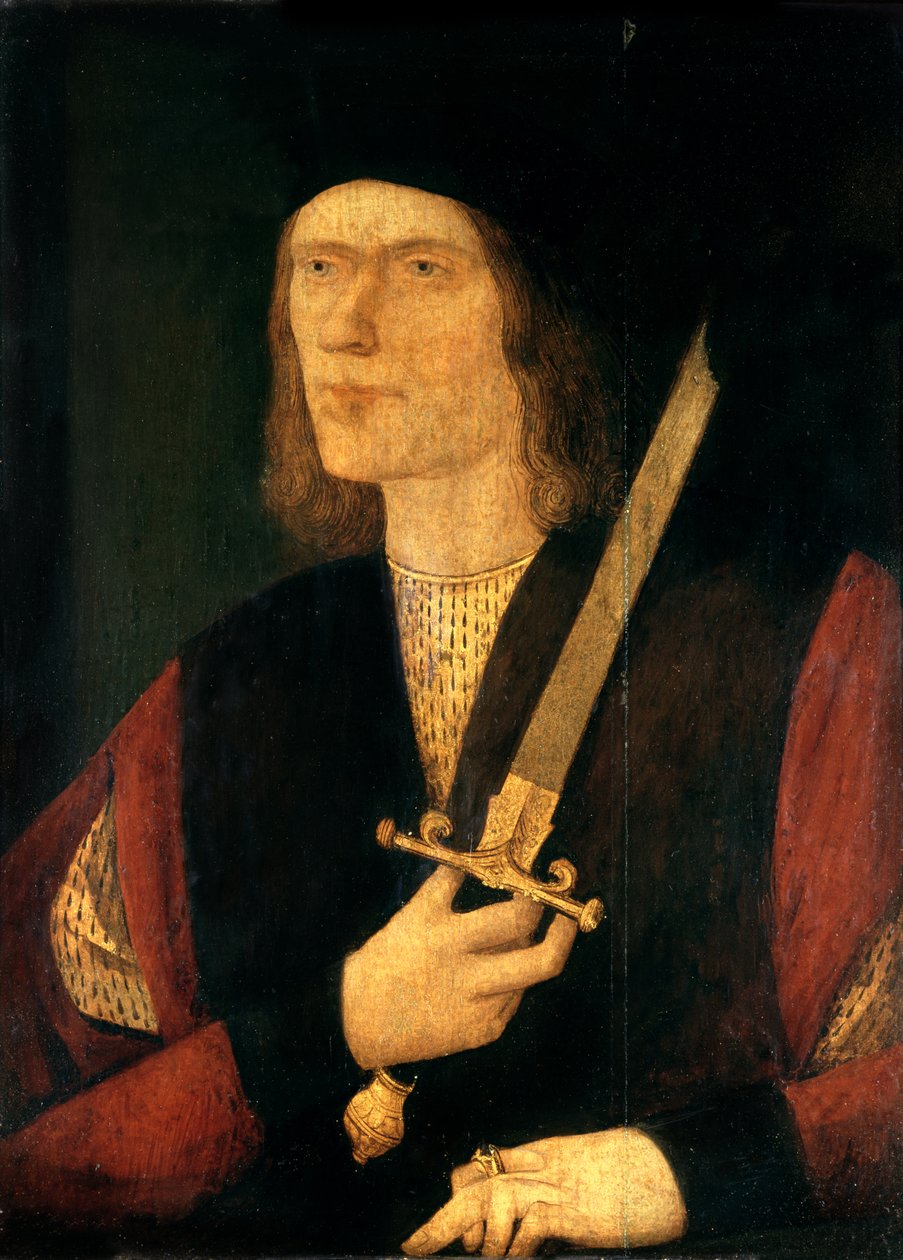 Richard III (1452-85) (olej na panelu) od English School