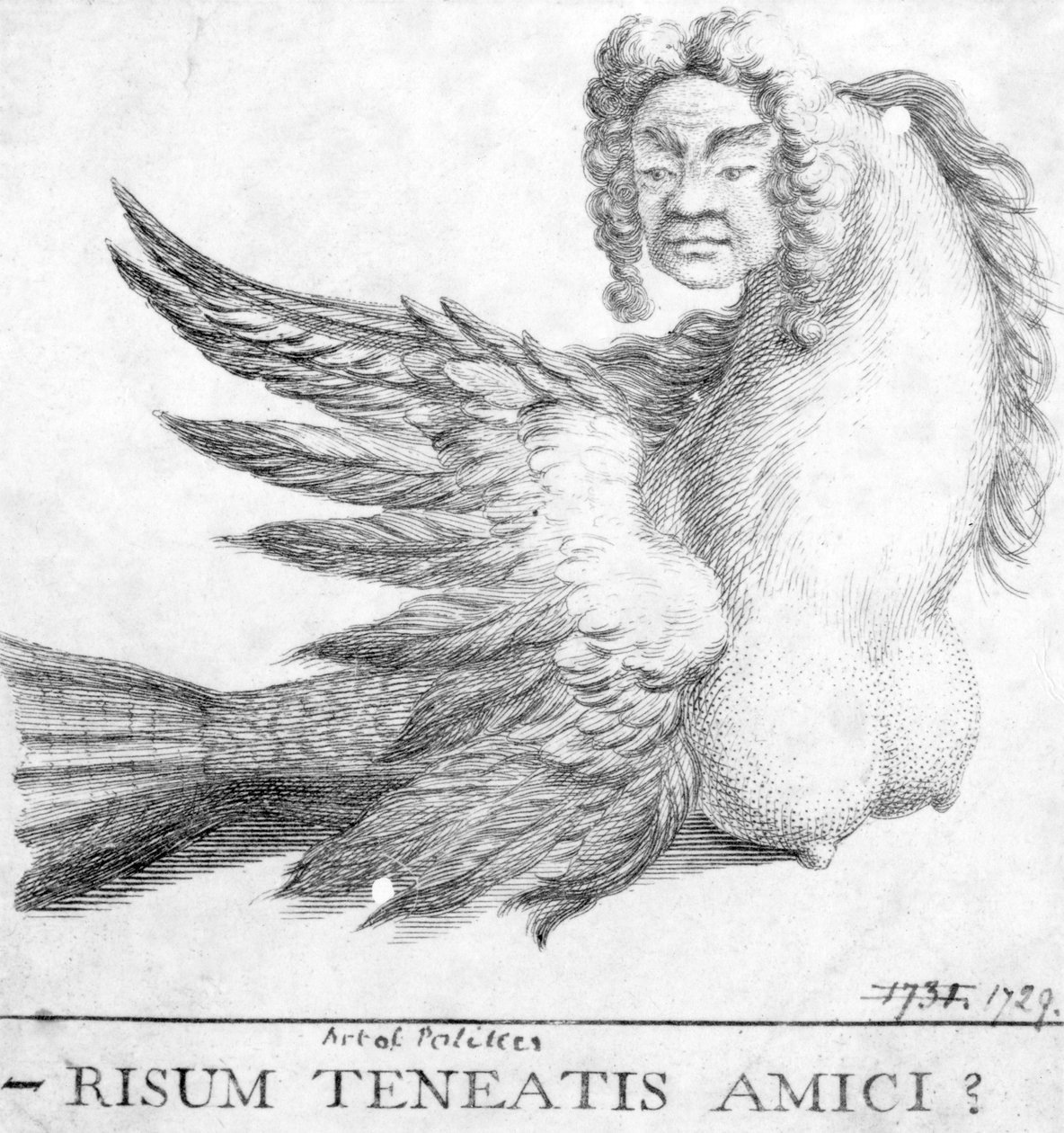 Pořád se smějete, přátelé? (Přátelé, můžete se smát?), 1729 od English School
