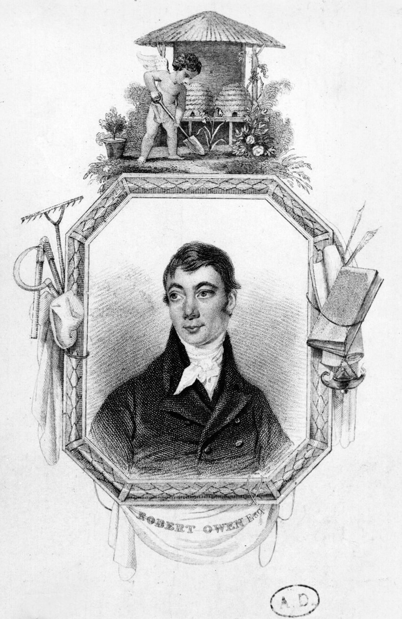 Robert Owen (1771-1858) od English School