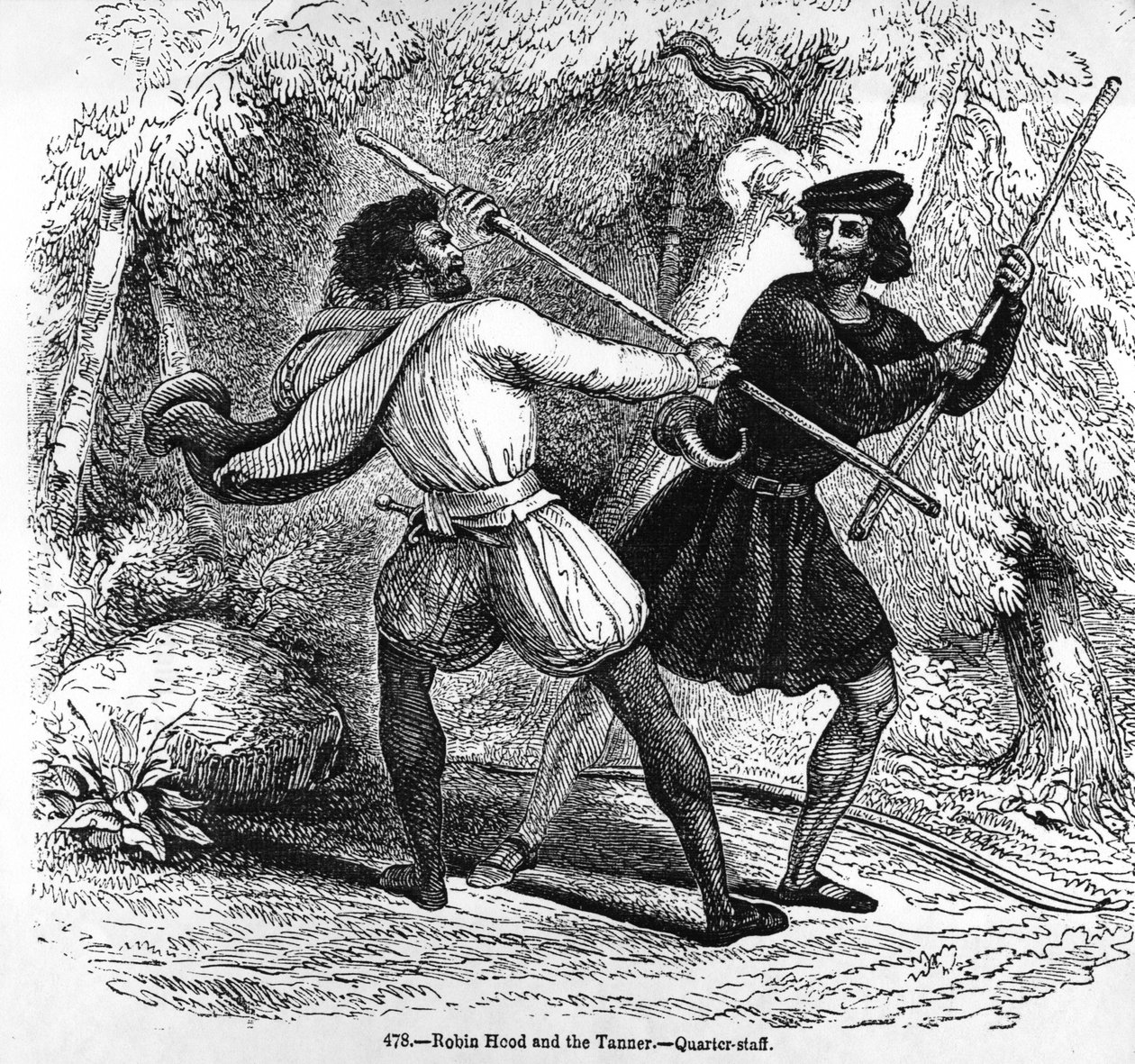 Robin Hood a Tanner se čtvrtími zaměstnanci od English School