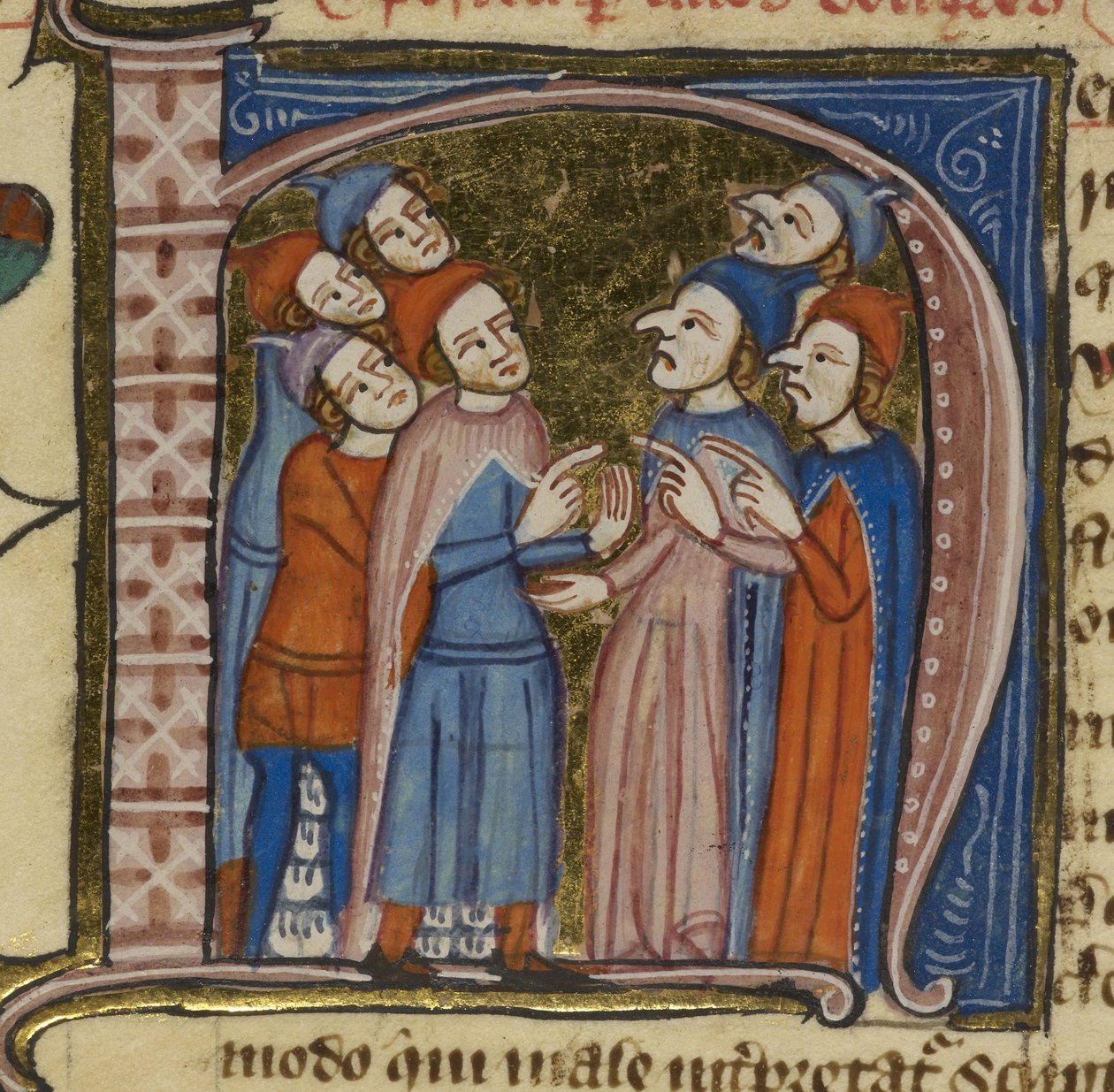Royal 6 E. VII f.200, Heretics, z 